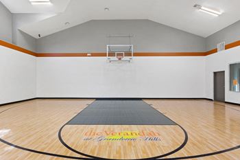 A basketball court at the verandah resort & spa